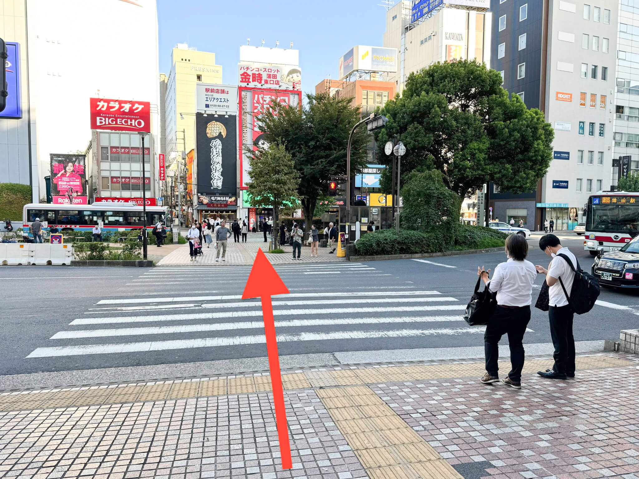 整体院AIN-アイン-蒲田院までの道のり