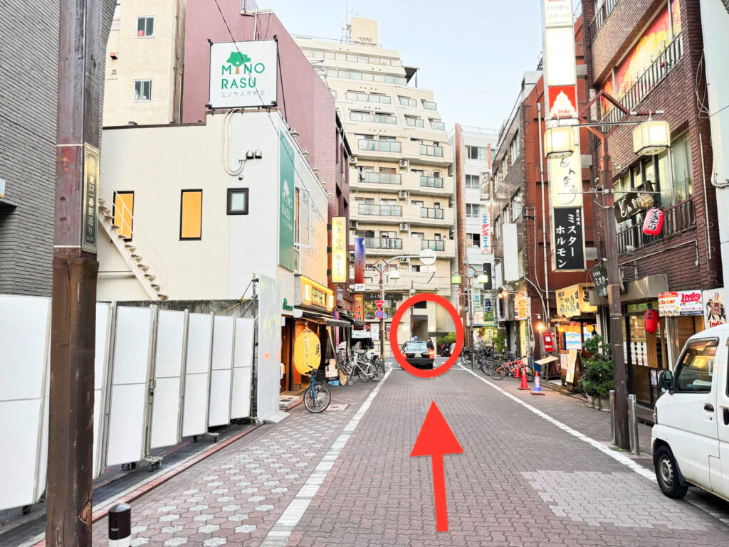 整体院AIN-アイン-蒲田院までの道のり