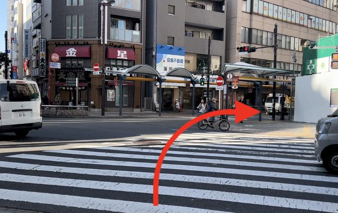 整体院AIN-アイン-蒲田院までの道のり